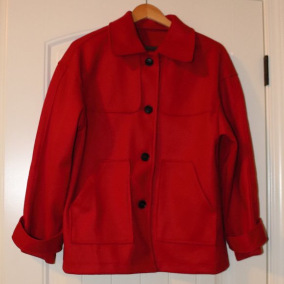 SHEIN Jackets & Blazers - Shein Jacket - Sz Med Red